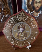 Ikona prawosławna Św. Mikołaj Biskup Miry.