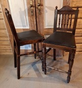 Dwa stołki barowe / hokery Hiszpania