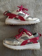 Srebrne kolorowe rolkobuty rolki buty sportowe Heelys 33