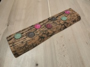 Świecznik drewniany, Figury Lichtenberga - DIY