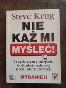 Nie każ mi myśleć. Steve Krug