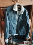 Kurtka jeans clokhouse zimowa nowa xl