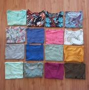 Buzka t-shirt krótki rękaw Paka 16szt rozm M QS Canda Moraj oraz inne firmy