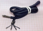 Kabel przewód elektryczny 4 żyły w ekranie ok 100cm (1m) wojskowy [Rp]