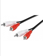 Kabel przewód 2xRCA cinch - 2xRCA ok 0,8m