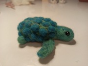 Żółwi żółwik pluszak figurka handmade