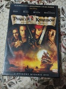 Dvd 2 dyskowe wydanie Piraci z Karaibów klątwa czarnej perły 