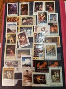 Znaczki zestaw klaser