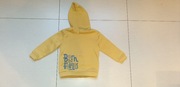Bluza musztardowa z kapturem rozm. 110 wiek 4-5 lata