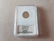 50 groszy 1995 grading gcn ecc nota 68