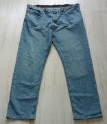 Duże męskie spodnie jeansowe WRANGLER rozmiar 3XL W44 L32 STRETCH z USA