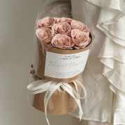 Bukiet kwiaty mydlane prezent dzień kobiet urodziny walentynki