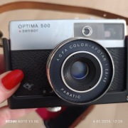 Aparat vintage Optima 500 sensor 