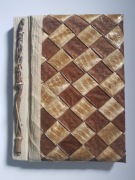 Zeszyt notatnik blok - papier chyba bambusowy 22x17 cm