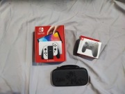 Konsola Nintendo Switch OLED Biały Pad Pro Etui