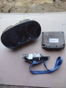 Komputer sterownik,licznik,stacyjka.Zestaw do odpalenia Audi a3 8l 1.6