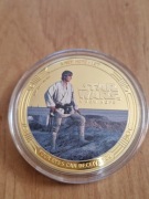 Star Wars Luke Skywalker a new hope Gold plated Commemorative Coin