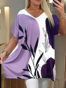 Duży rozmiar uniwersalny Plus Size Tunika damska 