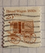Wóz piekarniczy (bread wagon). Transportation Series USA