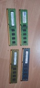 4 sztuki pamięci DDR3 4gb