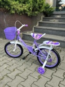 Rowerek 16 cali fiolet