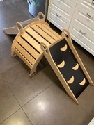 Bujak 90 cm + zjeżdżalnia + ścianka wspinaczkowa (Jurassic World)