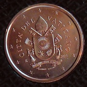 WATYKAN 2023 1 CENT UNC !!!!!!!!!!