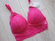MAVEN koronkowy BRALET usztywniany modelujący braletka top S