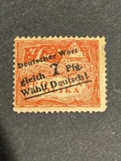 Polska 1919 z nadrukiem niemieckim – propaganda plebiscyt – 7 Pf