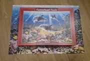 Puzzle Castorland 500 elementów Dophins Underwater Castor Delfiny 9+ 