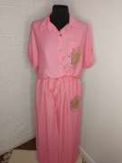 Komplet damski  różowy