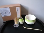 Zestaw ceramiczny do matchy z akcesoriami 