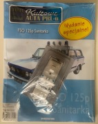 Fiat 125p Sanitarka Pogotowie Ratunkowe Kultowe Auta PRL 1:43 DeAgostini