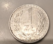Rzadka moneta 1zl 1986r
