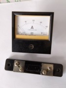 Amperomierz prąd stały  MER 72 40A i bocznik