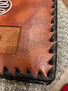 Zeszyt Ala skóra skórzany , okładka notes pamiętnik wdzięcznopis 