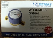 Wodomierz BMETERS Zimna wodą GSD8-1