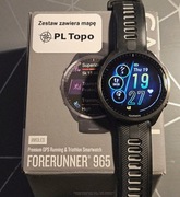 Garmin Forerunner 965 czarny + mapy topo pl