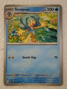 Simipour 018/086 Karta POKEMON TCG Scarlet & Violet Black bolt