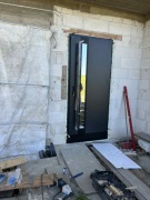 Drzwi zewnętrzne stalowe Erkado z pochwytem 