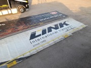 Plandeka naczepy , Schmitz wym ok 13m x3,5m