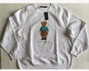 Polo Ralph Lauren Bear 2XLT Biała Męska Bluza Misiu Oreginalna Nowa Unikat 