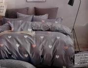 Pościel bawełna satynowa 160x200 COLLECTION WORLD bawełniana 