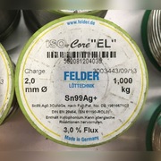 Cyna bezołowiowa SN99AG 2mm 1kg FELDER