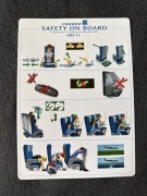 Safety Card / Karty Instrukcja Bezpieczeństwa FINNAIR MD 11