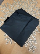 ELECLAND Czarny obrus plastikowy 137x274 cm