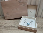 Apart naszyjnik łańcuszek beads charms na beadsy srebro szkło srebrny nowy