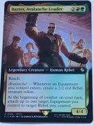 MTG Barret, Avalanche Leader *Extended Art FOIL*