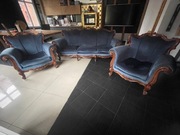 OKAZJA! Piękna antyczna sofa z fotelami.