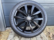 Kola felgi z oponami 17” 5x112 golf 7 Dijon czarne